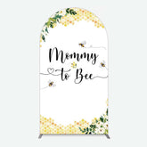 Aperturee Aperturee Honeycomb Mommy To Bee Baby Shower Arch Backdrop
